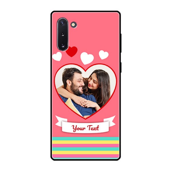 Galaxy Note 10 Photo Printing on Glass Case - Love Doodle Design Galaxy Note 10 Photo Printing on Glass Case - Love Doodle Design