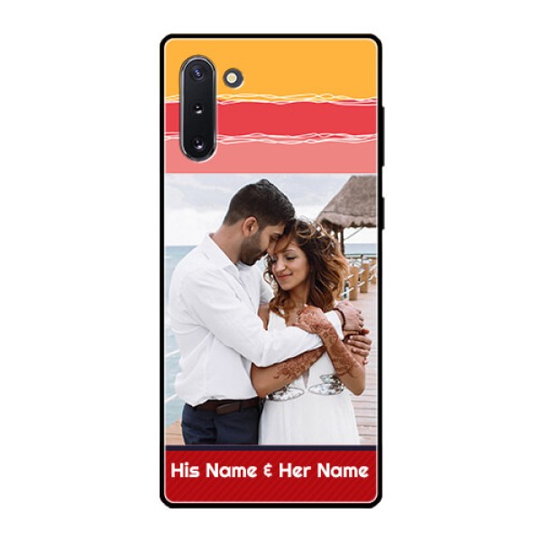 Galaxy Note 10 Custom Glass Mobile Case - Colorful Case Design Galaxy Note 10 Custom Glass Mobile Case - Colorful Case Design