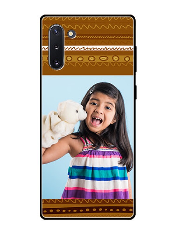 Custom Galaxy Note 10 Custom Glass Phone Case  - Friends Picture Upload Design 