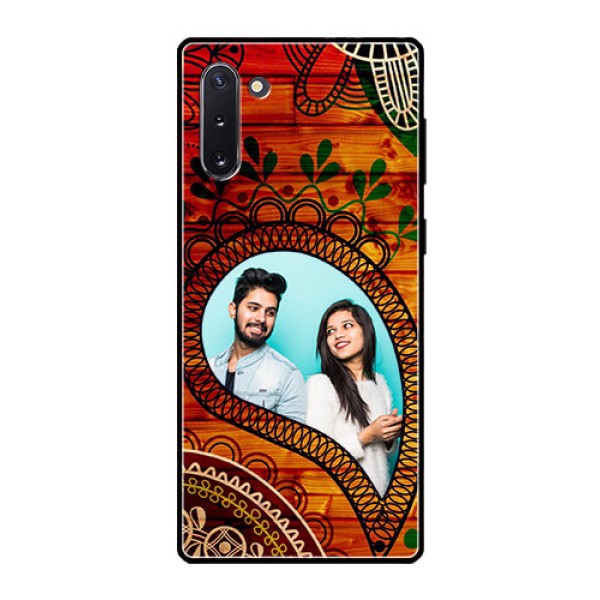 Galaxy Note 10 Personalized Glass Phone Case  - Abstract Colorful Design