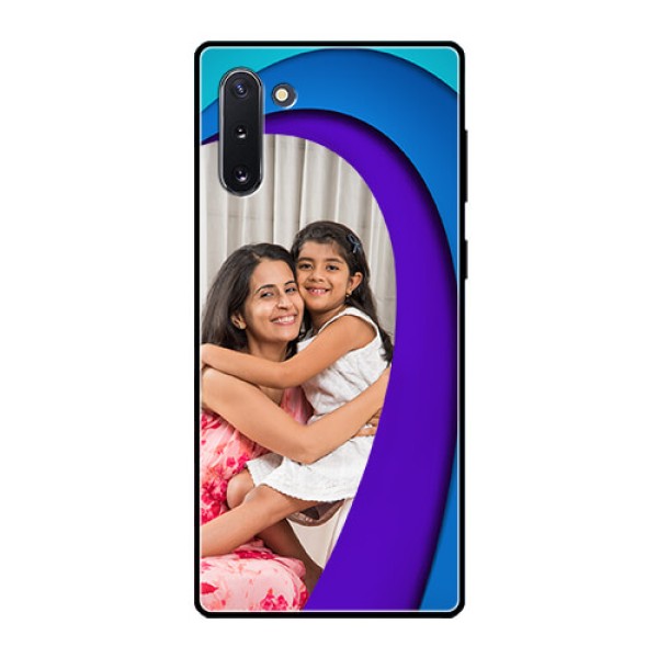 Galaxy Note 10 Photo Printing on Glass Case  - Simple Pattern Design
