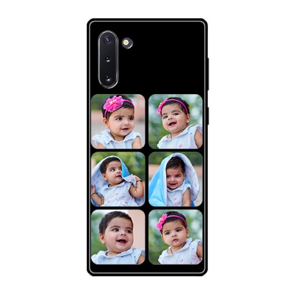 Galaxy Note 10 Photo Printing on Glass Case - Multiple Pictures Design Galaxy Note 10 Photo Printing on Glass Case - Multiple Pictures Design