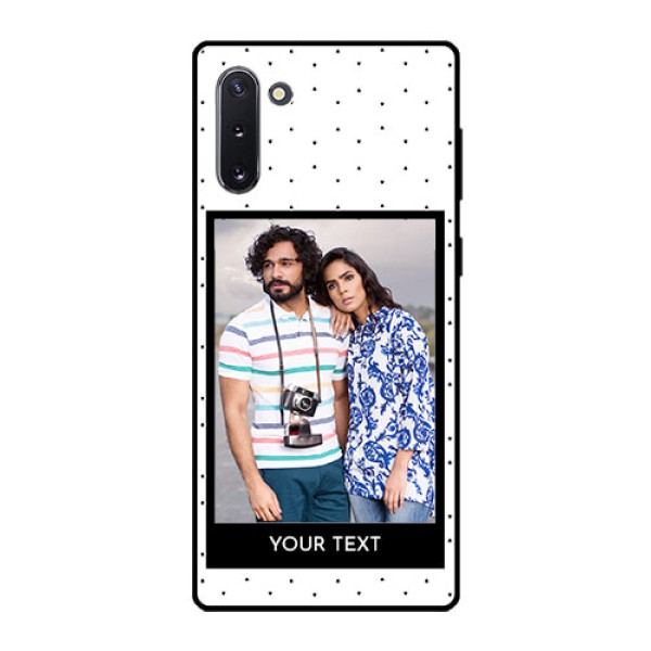 Galaxy Note 10 Photo Printing on Glass Case  - Premium Design