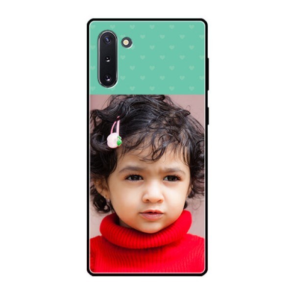 Galaxy Note 10 Custom Glass Phone Case  - Lovers Picture Design