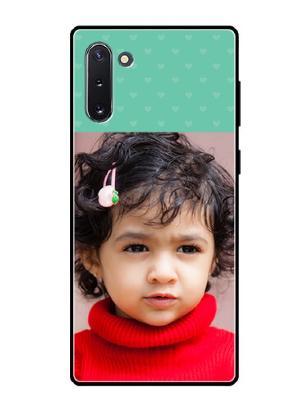 Custom Galaxy Note 10 Custom Glass Phone Case  - Lovers Picture Design