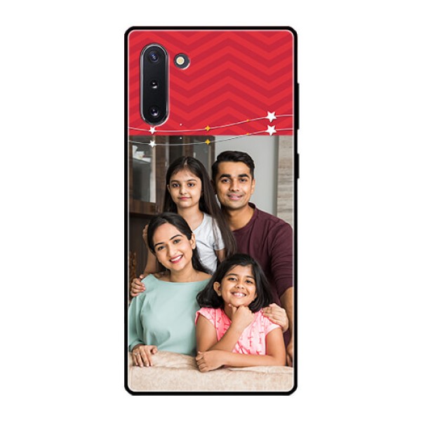 Galaxy Note 10 Personalized Glass Phone Case  - Happy Family Design