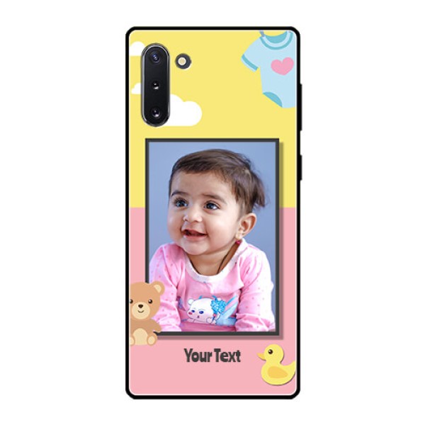 Galaxy Note 10 Photo Printing on Glass Case - Kids 2 Color Design Galaxy Note 10 Photo Printing on Glass Case - Kids 2 Color Design