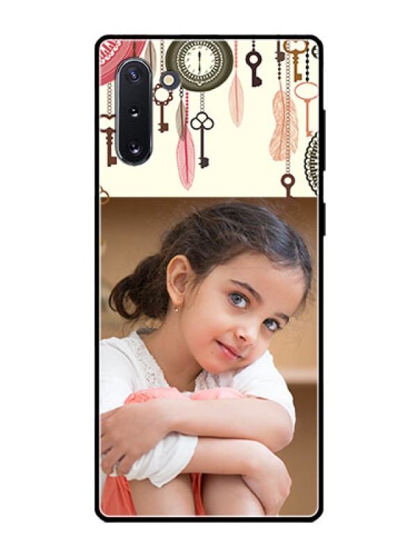 Custom Galaxy Note 10 Custom Glass Mobile Case  - Boho Style Design
