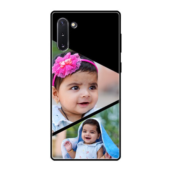 Galaxy Note 10 Custom Glass Phone Case - Semi Cut Design Galaxy Note 10 Custom Glass Phone Case - Semi Cut Design