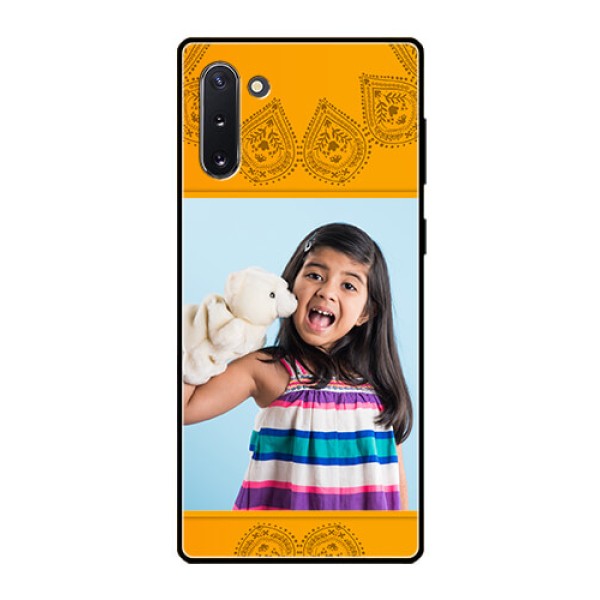 Galaxy Note 10 Personalized Glass Phone Case - Photo Wedding Design Galaxy Note 10 Personalized Glass Phone Case - Photo Wedding Design
