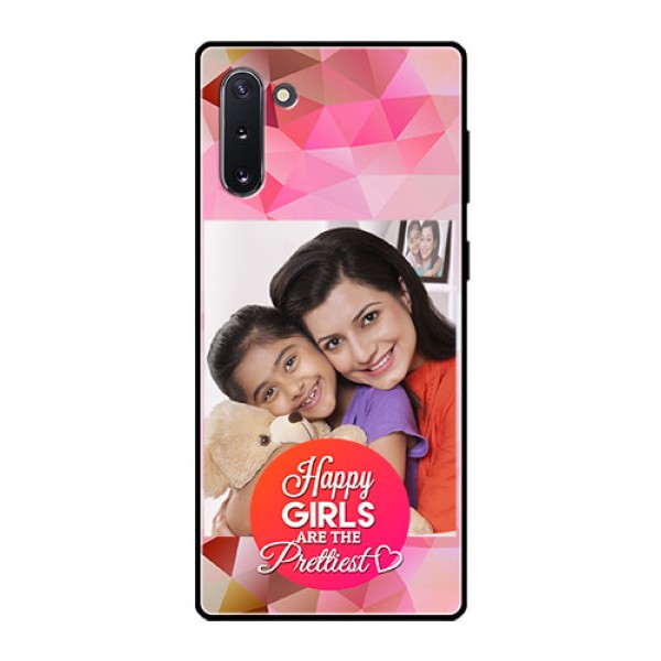 Galaxy Note 10 Photo Printing on Glass Case - Abstract Triangle Design Galaxy Note 10 Photo Printing on Glass Case - Abstract Triangle Design