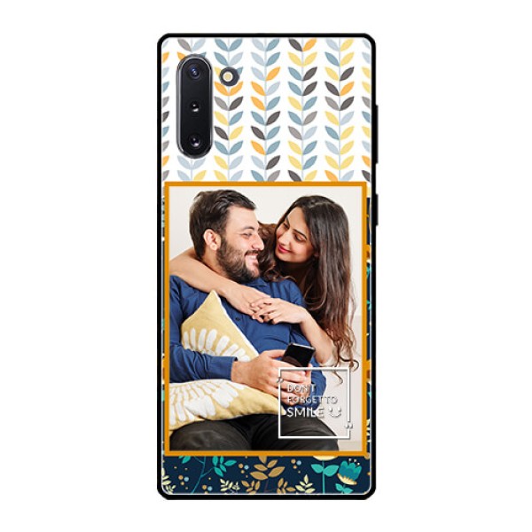 Galaxy Note 10 Custom Glass Mobile Case - Pattern Design Galaxy Note 10 Custom Glass Mobile Case - Pattern Design
