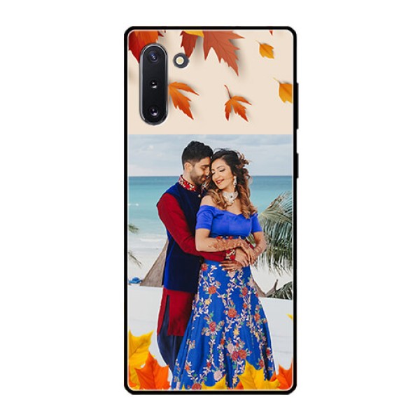 Galaxy Note 10 Photo Printing on Glass Case - Autumn Maple Leaves Design Galaxy Note 10 Photo Printing on Glass Case - Autumn Maple Leaves Design