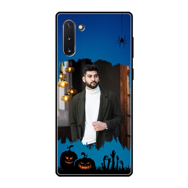 Galaxy Note 10 Photo Printing on Glass Case - with pro Halloween design Galaxy Note 10 Photo Printing on Glass Case - with pro Halloween design