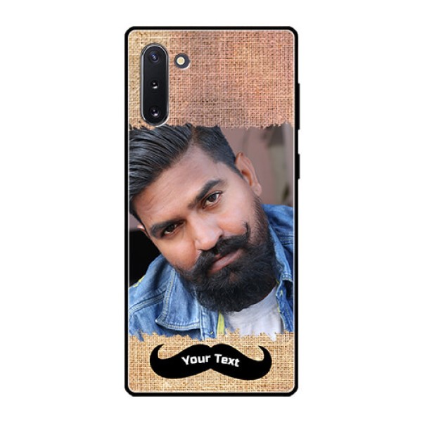 Galaxy Note 10 Personalized Glass Phone Case - with Texture Design Galaxy Note 10 Personalized Glass Phone Case - with Texture Design