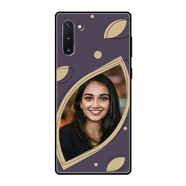 Galaxy Note 10 Custom Glass Mobile Case - Falling Leaf Design