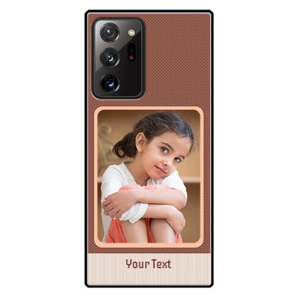 Galaxy Note 20 Ultra Custom Glass Phone Case - Simple Pic Upload Design Galaxy Note 20 Ultra Custom Glass Phone Case - Simple Pic Upload Design