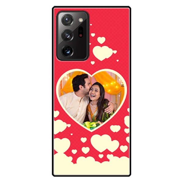 Galaxy Note 20 Ultra Custom Glass Mobile Case  - Love Symbols Phone Cover Design