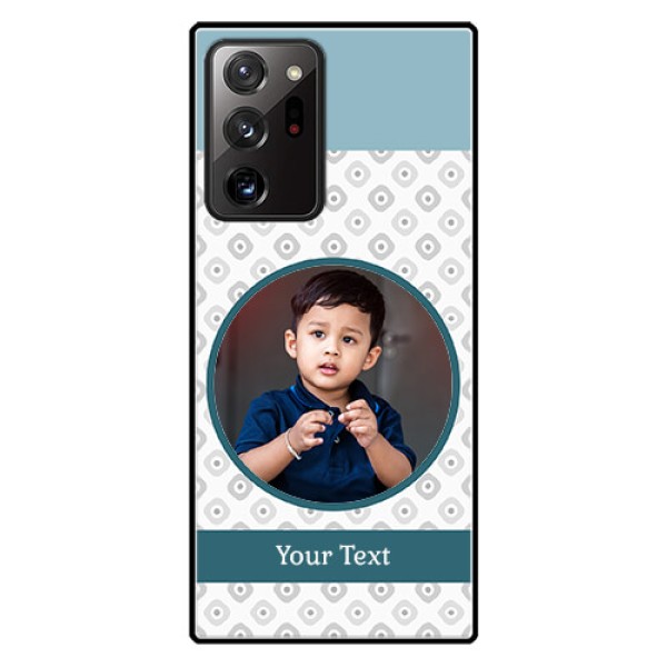 Galaxy Note 20 Ultra Personalized Glass Phone Case  - Premium Cover Design