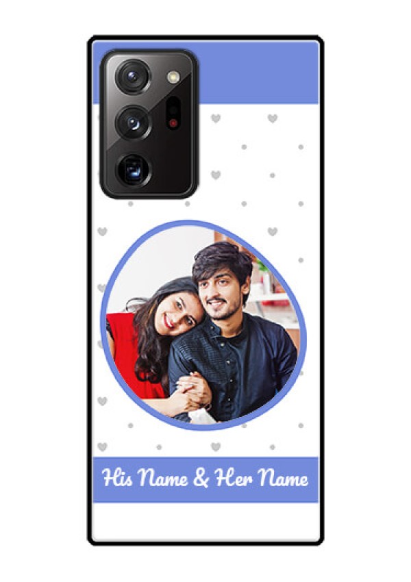 Galaxy Note 20 Ultra Photo Printing on Glass Case  - Premium Case Design
