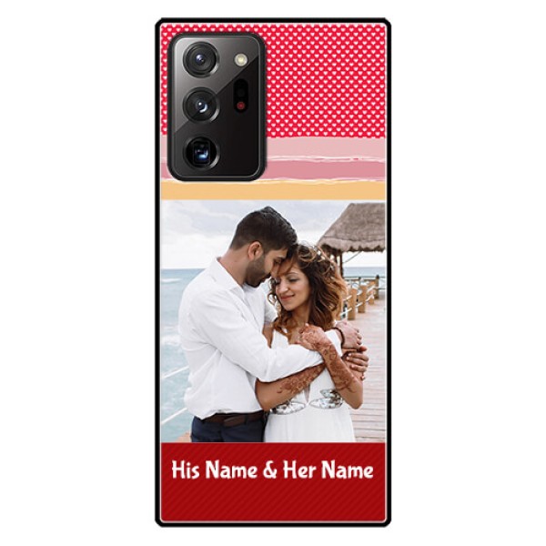 Galaxy Note 20 Ultra Custom Glass Mobile Case  - Premium Case Design