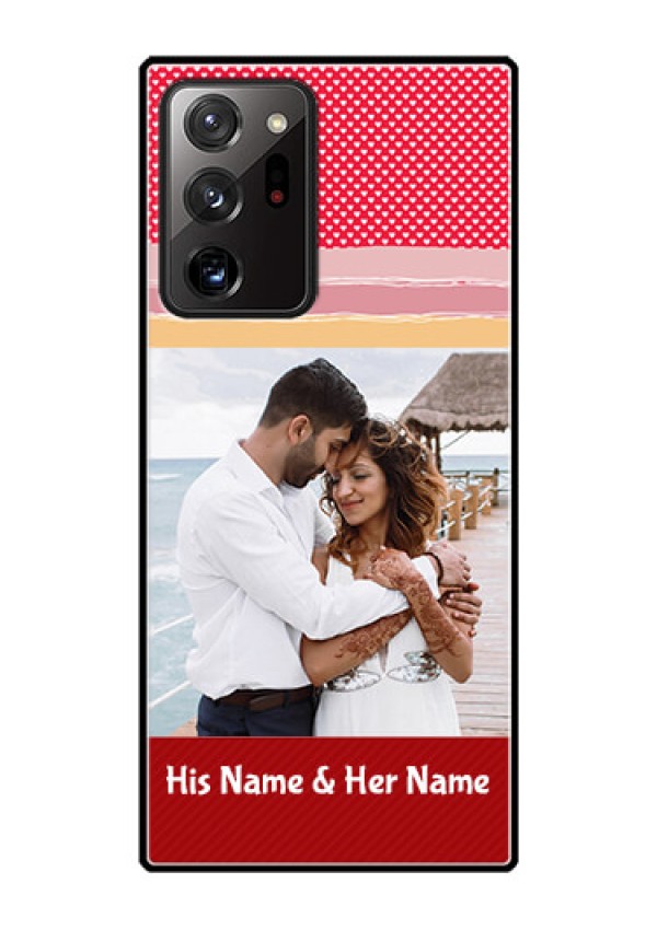 Galaxy Note 20 Ultra Custom Glass Mobile Case  - Premium Case Design