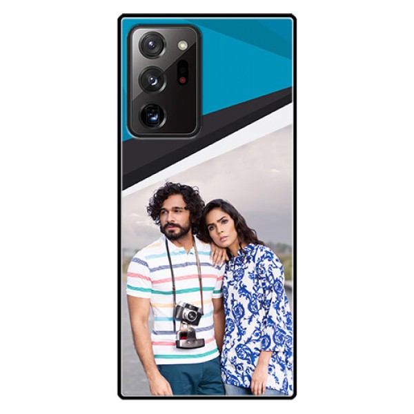 Galaxy Note 20 Ultra Photo Printing on Glass Case  - Simple Pattern Photo Upload Design