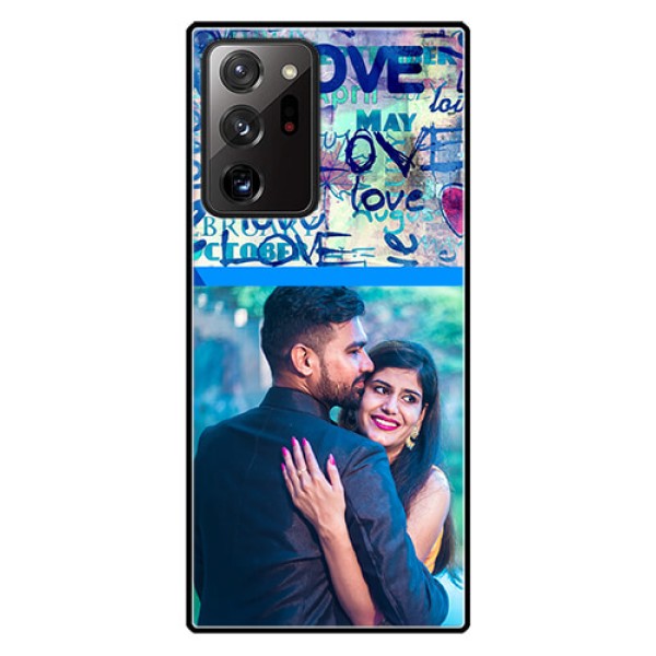 Galaxy Note 20 Ultra Custom Glass Mobile Case  - Colorful Love Design