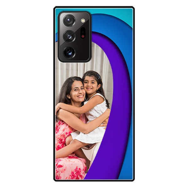 Galaxy Note 20 Ultra Photo Printing on Glass Case  - Simple Pattern Design