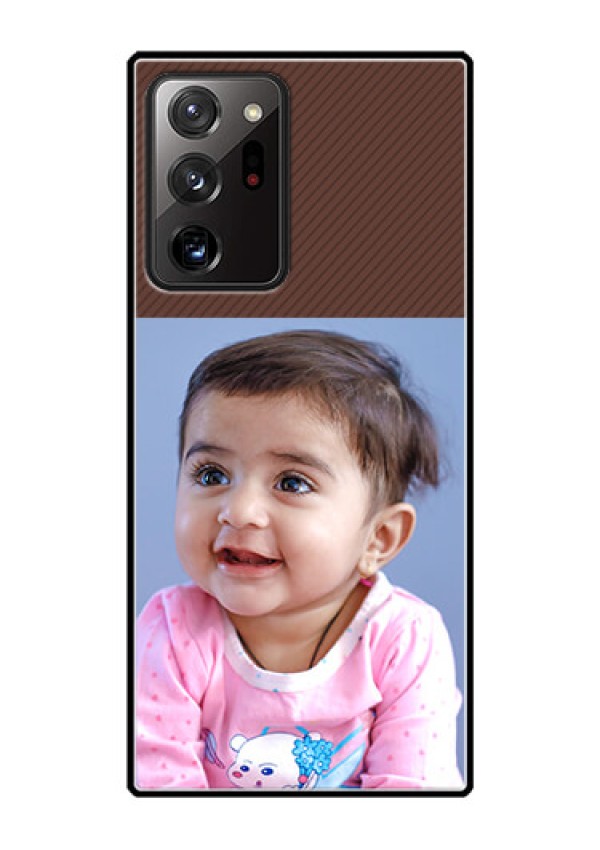 Galaxy Note 20 Ultra Custom Glass Mobile Case  - Elegant Case Design