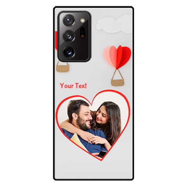 Galaxy Note 20 Ultra Custom Glass Mobile Case  - Parachute Love Design