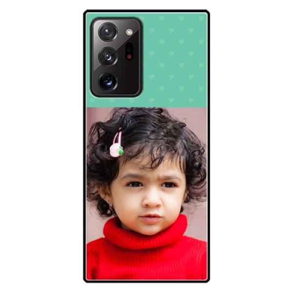 Galaxy Note 20 Ultra Custom Glass Phone Case  - Lovers Picture Design
