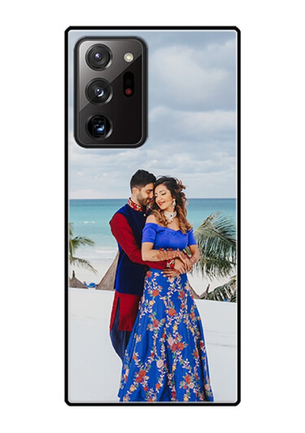 Galaxy Note 20 Ultra Photo Printing on Glass Case  - Upload Full Picture Design