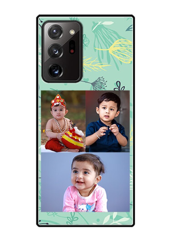 Galaxy Note 20 Ultra Photo Printing on Glass Case  - Forever Family Design 