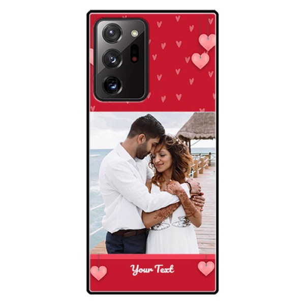 Galaxy Note 20 Ultra Custom Glass Phone Case  - Valentines Day Design