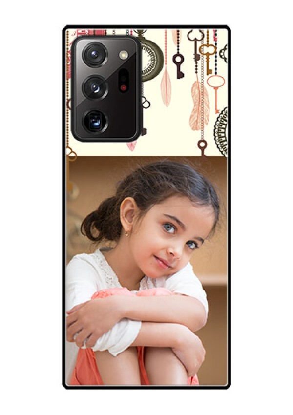 Galaxy Note 20 Ultra Custom Glass Mobile Case  - Boho Style Design