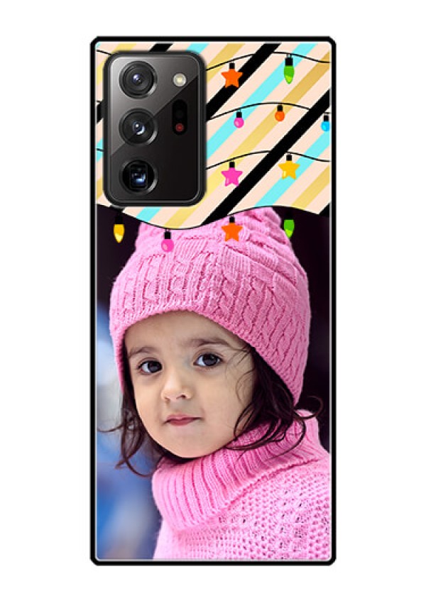 Galaxy Note 20 Ultra Custom Glass Mobile Case  - Lights Hanging Design