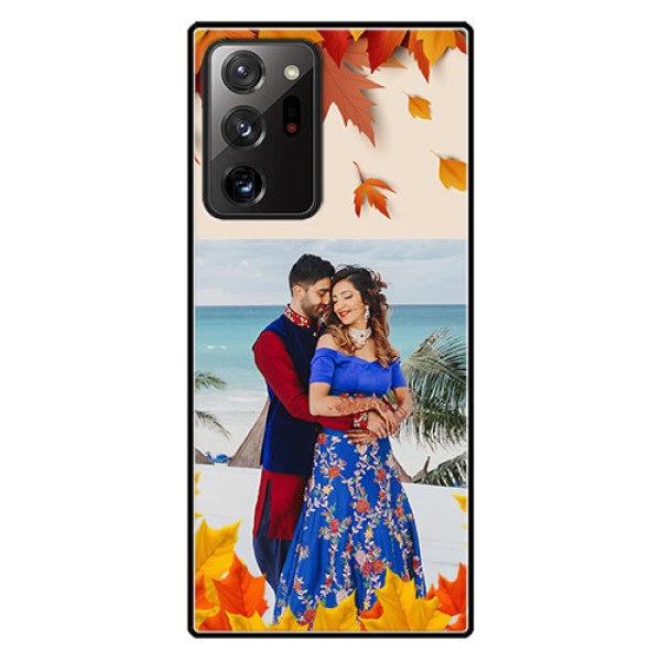 Galaxy Note 20 Ultra Photo Printing on Glass Case - Autumn Maple Leaves Design Galaxy Note 20 Ultra Photo Printing on Glass Case - Autumn Maple Leaves Design