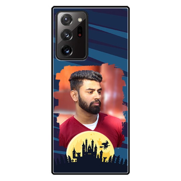 Galaxy Note 20 Ultra Photo Printing on Glass Case - Halloween Witch Design Galaxy Note 20 Ultra Photo Printing on Glass Case - Halloween Witch Design