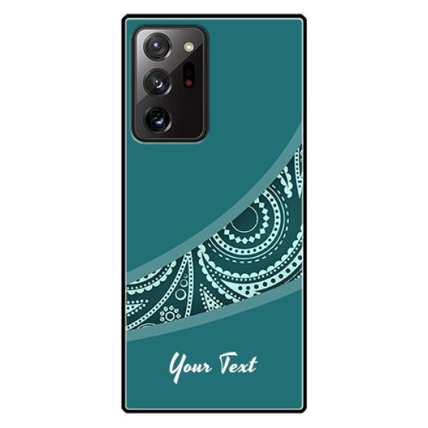 Galaxy Note 20 Ultra Photo Printing on Glass Case - semi visible floral Design Galaxy Note 20 Ultra Photo Printing on Glass Case - semi visible floral Design