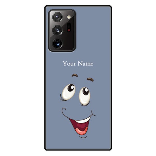 Galaxy Note 20 Ultra Photo Printing on Glass Case - Laughing Cartoon Face Design Galaxy Note 20 Ultra Photo Printing on Glass Case - Laughing Cartoon Face Design