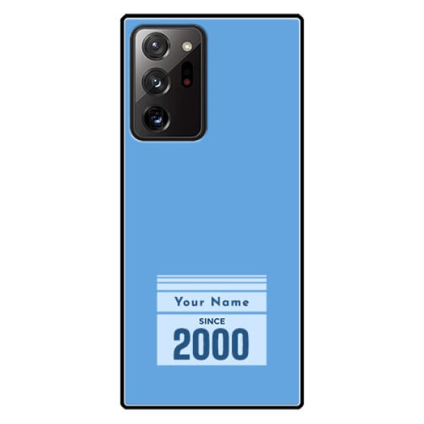 Galaxy Note 20 Ultra Custom Glass Mobile Case - Custom Year of birth Design