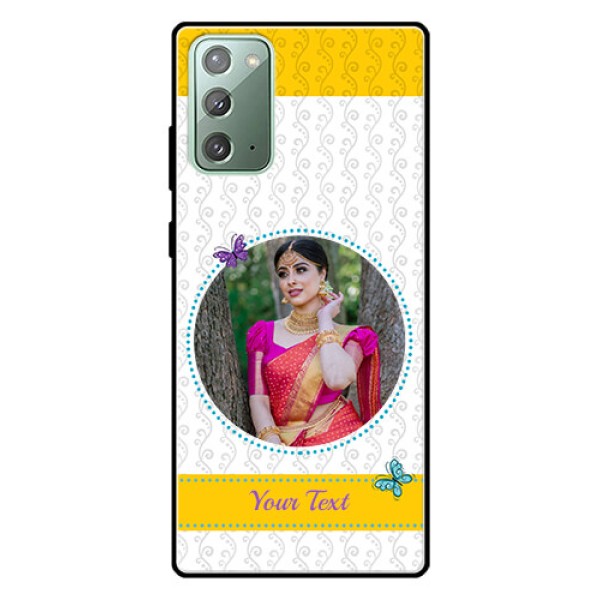 Galaxy Note 20 Custom Glass Mobile Case  - Girls Premium Case Design