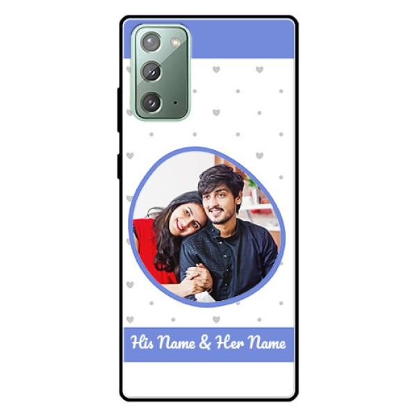 Galaxy Note 20 Photo Printing on Glass Case  - Premium Case Design