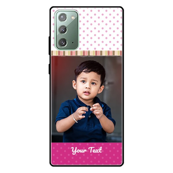 Galaxy Note 20 Photo Printing on Glass Case - Cute Girls Cover Design Galaxy Note 20 Photo Printing on Glass Case - Cute Girls Cover Design