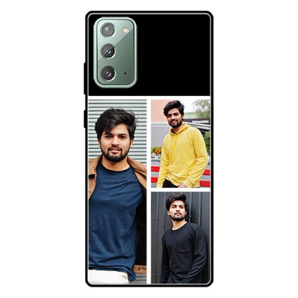 Galaxy Note 20 Photo Printing on Glass Case - Upload Multiple Picture Design Galaxy Note 20 Photo Printing on Glass Case - Upload Multiple Picture Design