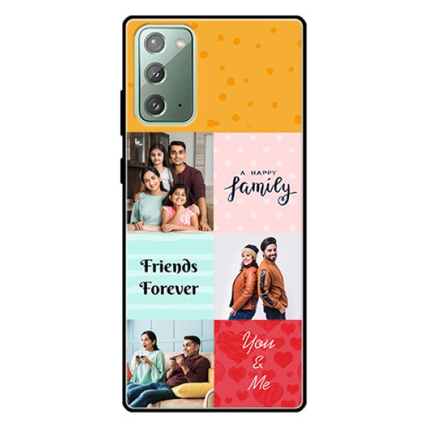 Galaxy Note 20 Personalized Glass Phone Case - Images with Quotes Design Galaxy Note 20 Personalized Glass Phone Case - Images with Quotes Design