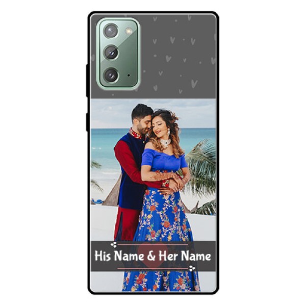 Galaxy Note 20 Custom Glass Mobile Case - Buy Love Design with Photo Online Galaxy Note 20 Custom Glass Mobile Case - Buy Love Design with Photo Online