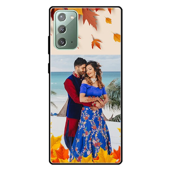 Galaxy Note 20 Photo Printing on Glass Case - Autumn Maple Leaves Design Galaxy Note 20 Photo Printing on Glass Case - Autumn Maple Leaves Design