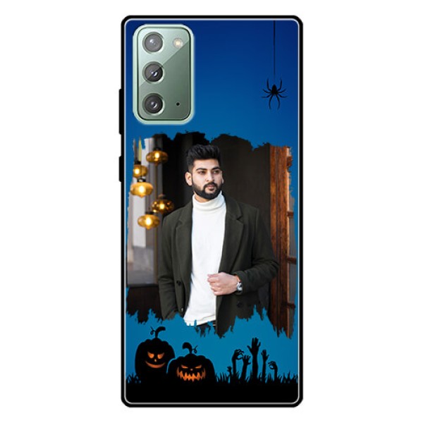 Galaxy Note 20 Photo Printing on Glass Case - with pro Halloween design Galaxy Note 20 Photo Printing on Glass Case - with pro Halloween design